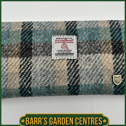 Islander Long Zip Purse with Harris Tweed - Islander Tartan