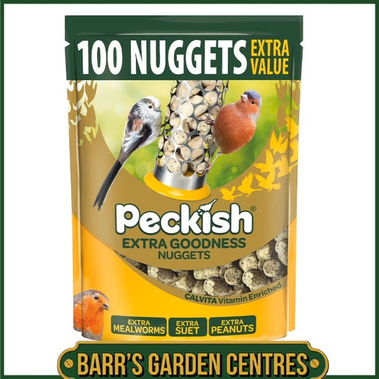 Peckish Daily Goodness Seed & Mealworm Suet Nuggets 100 Nuggets Value Pack