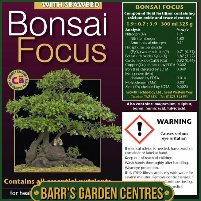 Growth Technolgy Bonsai Focus with Seaweed 300ml