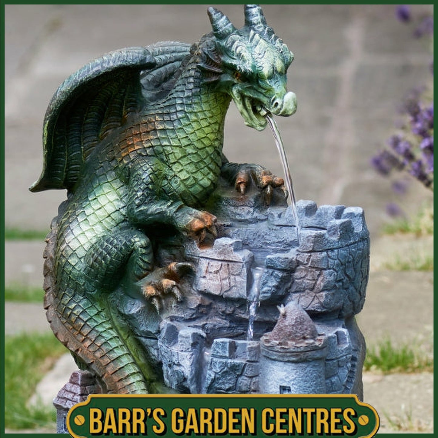 Smart Solar Dragon's Keep