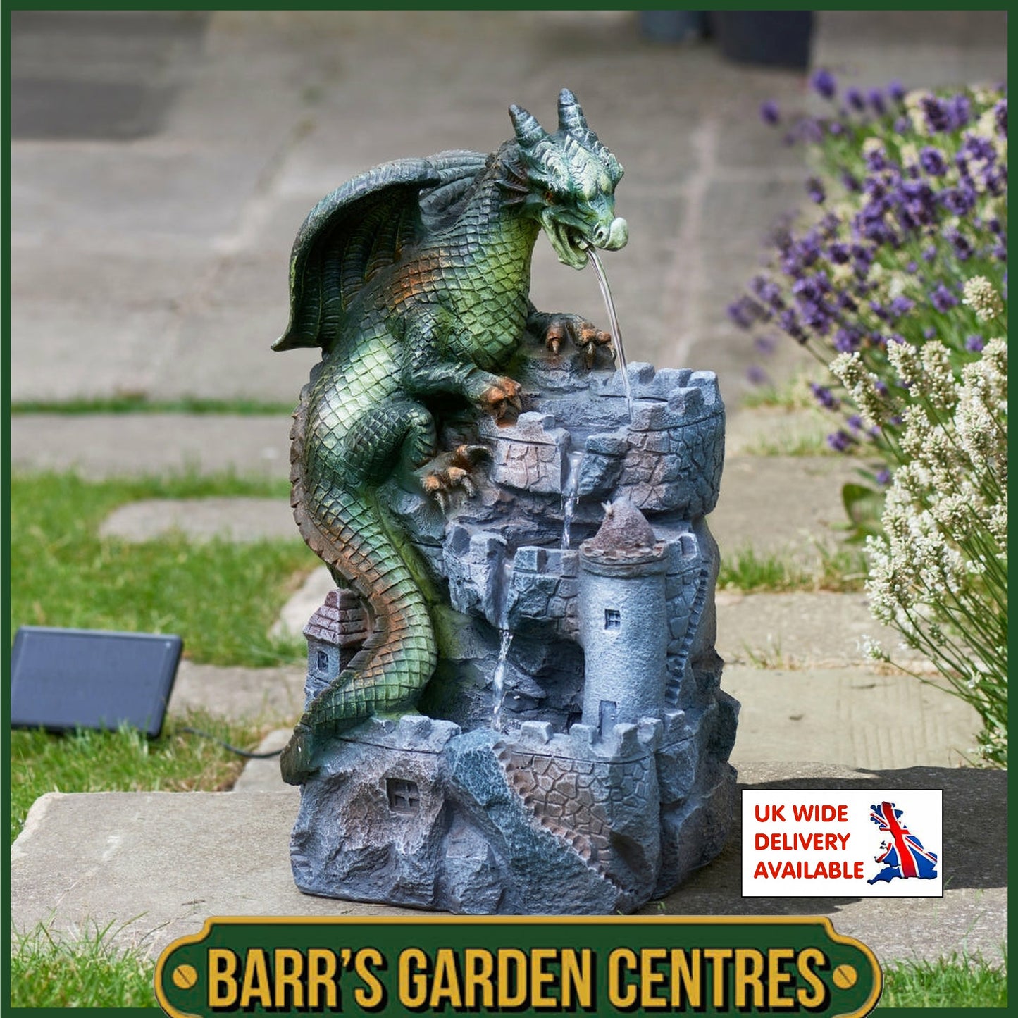 Smart Solar Dragon's Keep