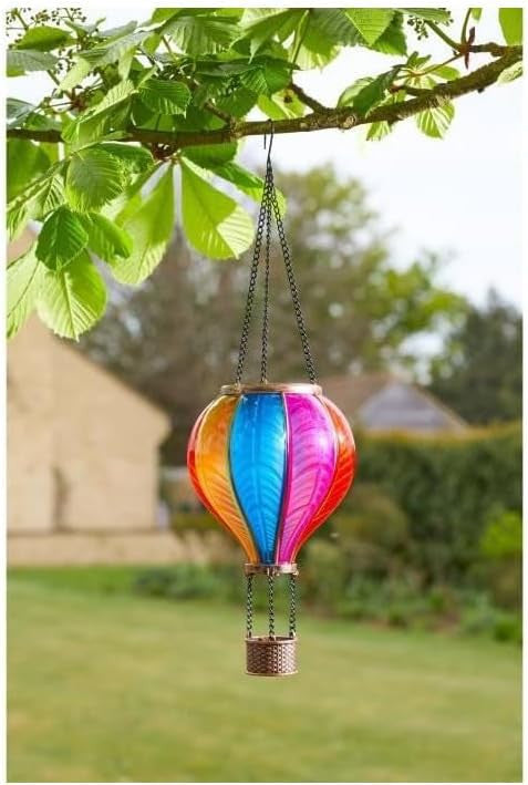 Smart Solar Rainbow Flaming Balloon