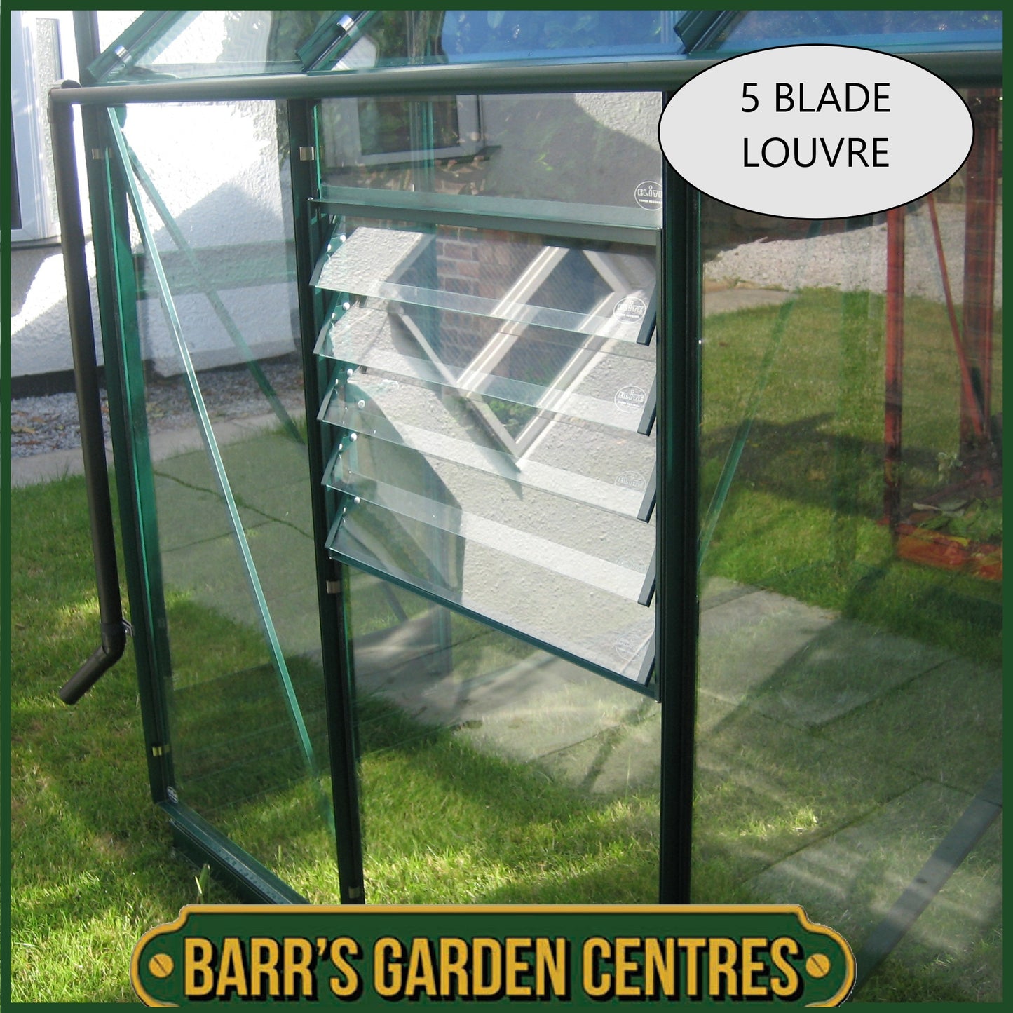 SPECIAL PACKAGE DEAL - WITH 3mm HORTICULTURAL GLASS - HIGH EAVE 6'3" WIDE ELITE GREENHOUSE