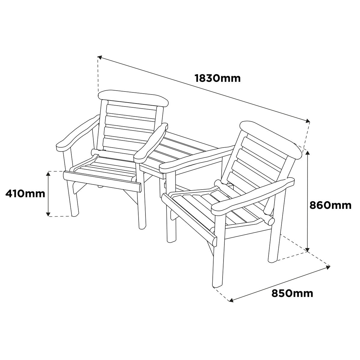 Thornton Rustic Alcove Seat