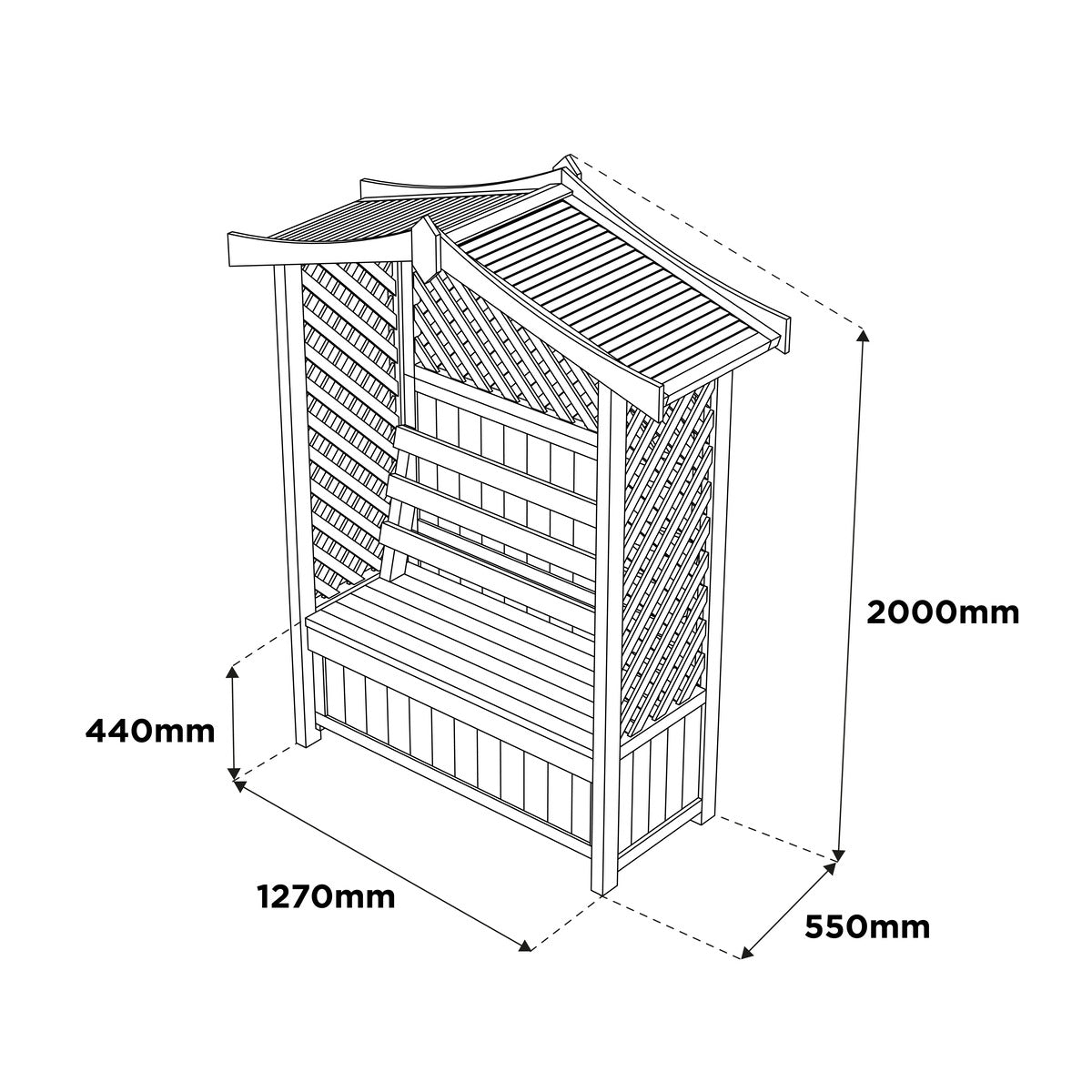 Tansley Seated Arbour