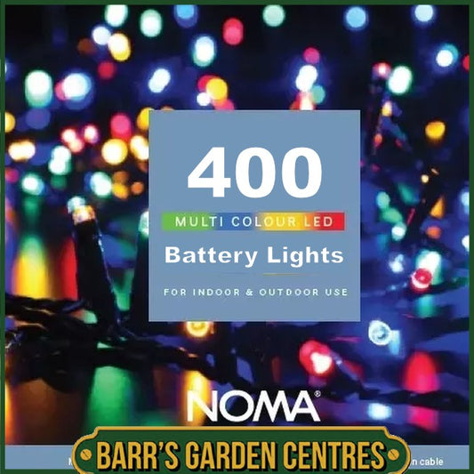 Noma 400 - 600 Fit & Forget Battery Operated Lights - MultiColour