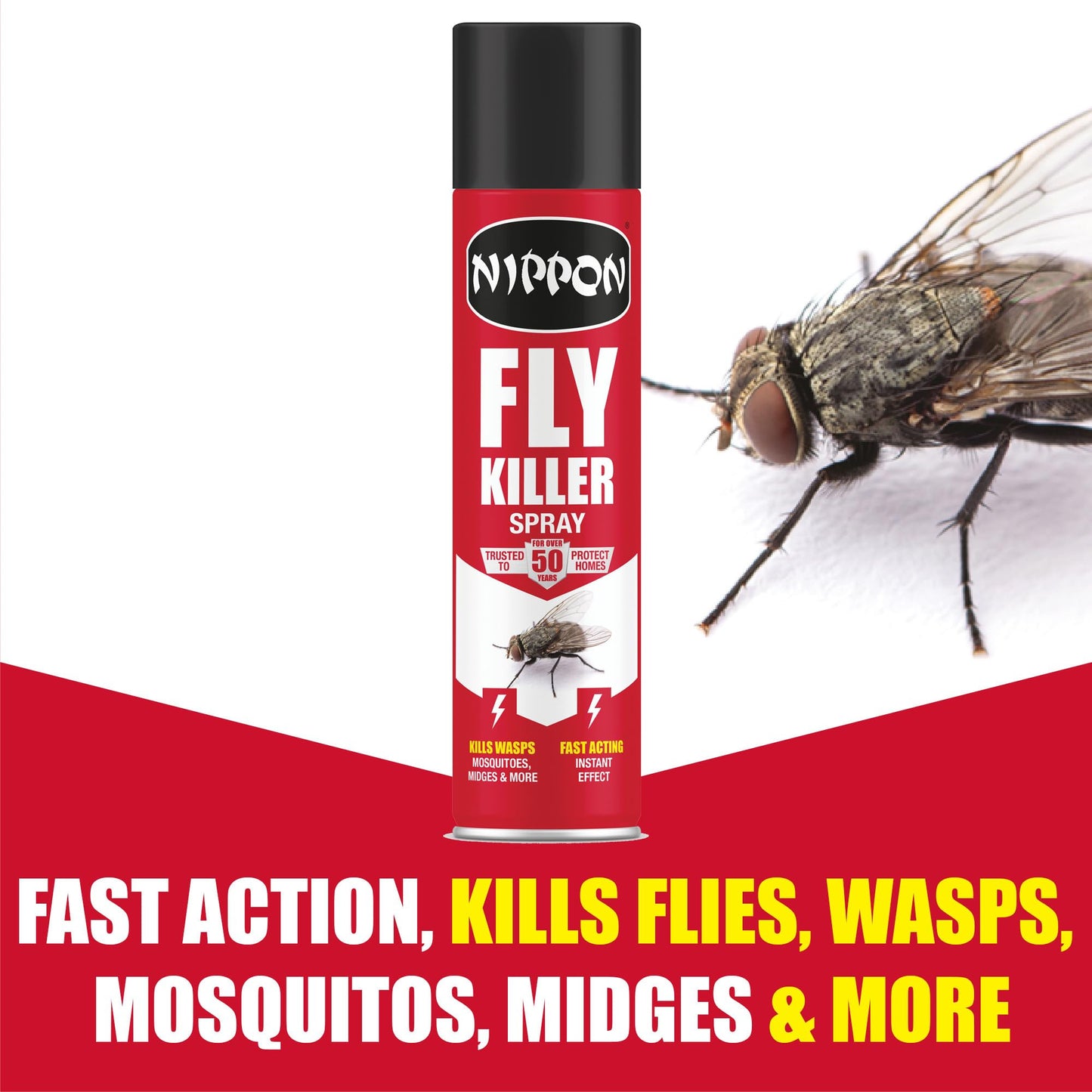 Vitax Nippon Fly & Wasp Killer Aerosol 300ml