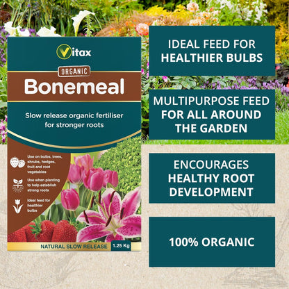 Vitax Oragnic Bonemeal 1.25kg - 2.5kg - 5kg