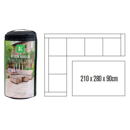 Outdoor Deluxe Cover - Mediuml Modular Cover