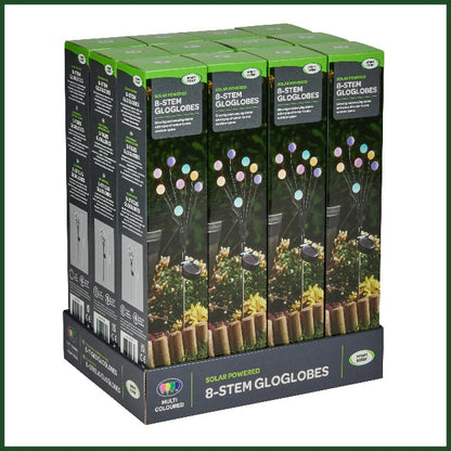 8-Stem GloGlobes Stake Light