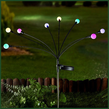 8-Stem GloGlobes Stake Light