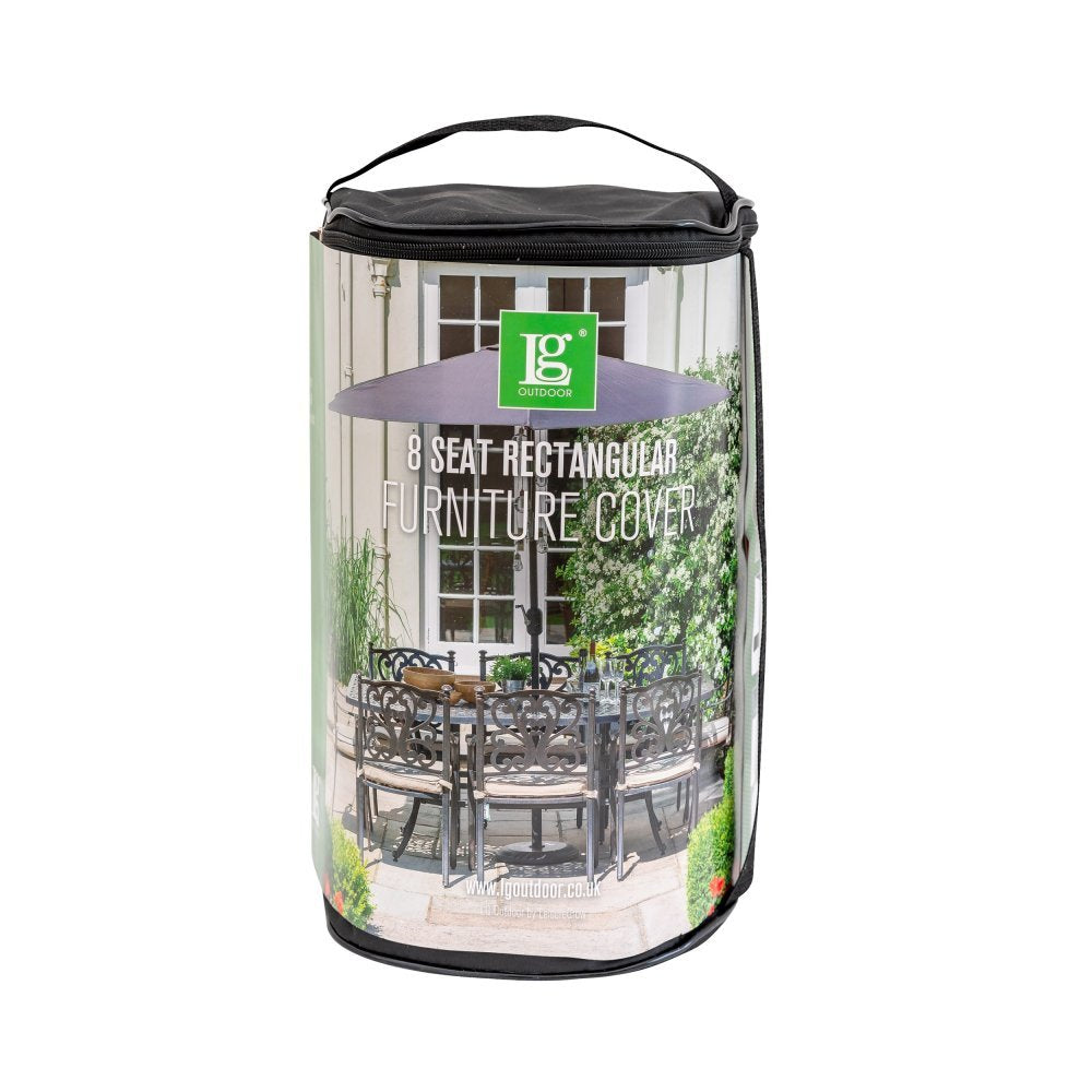 Outdoor Deluxe Cover - 8 Seat Rectangular Dining