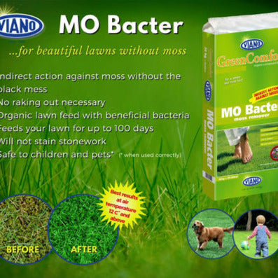 Viano MO Bacter Organic Lawn Fertiliser - 10kg