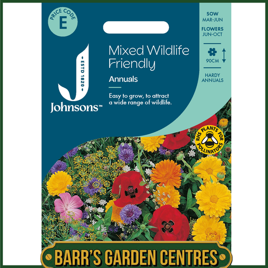 Johnsons - Mixed Wildlife Friendly Annuals - 1g Seeds