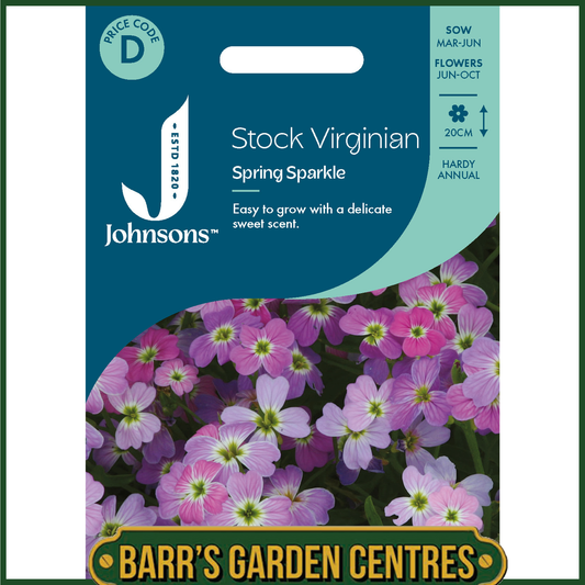 Johnsons - Stock Virginian Spring Sparkle - 750 Seeds