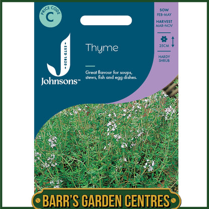 Johnsons - Herb - Thyme - 500 Seeds