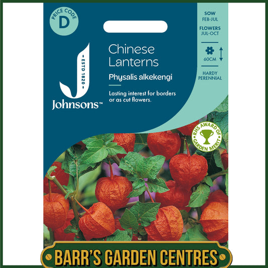 Johnsons - Chinese Lanterns - Physalis - 150 Seeds