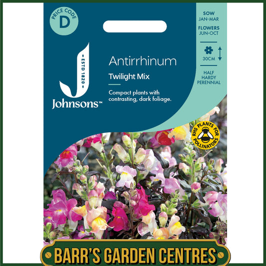 Johnsons - Antirrhinum Twilight Mix - 750 Seeds