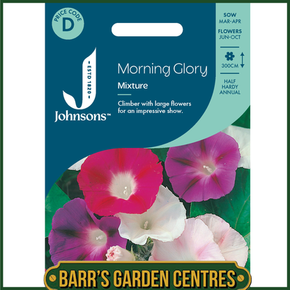 Johnsons - Morning Glory Mixture - 50 Seeds