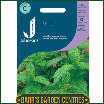 Johnsons - Herb - Mint - 1250 Seeds
