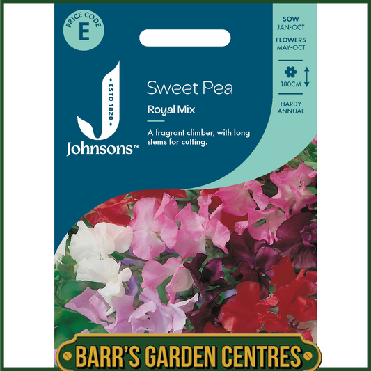 Johnsons - Sweet Pea Royal Mix - 25 Seeds