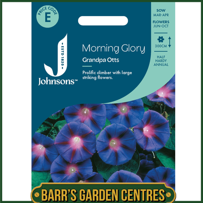 Johnsons - Morning Glory Grandpa Otts - 30 Seeds