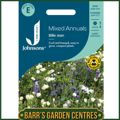 Johnsons - Mixed Annuals Billie Jean - 1g Seeds