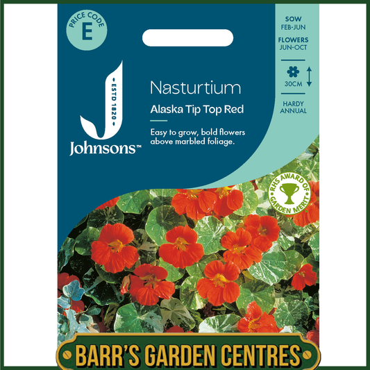 Johnsons - Alaska Tip Top Red - 25 Seeds