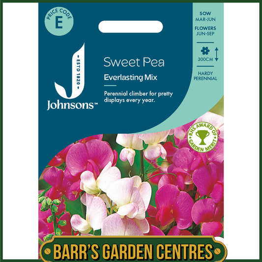 Johnsons - Sweet Pea Everlasting Mix - 20 Seeds