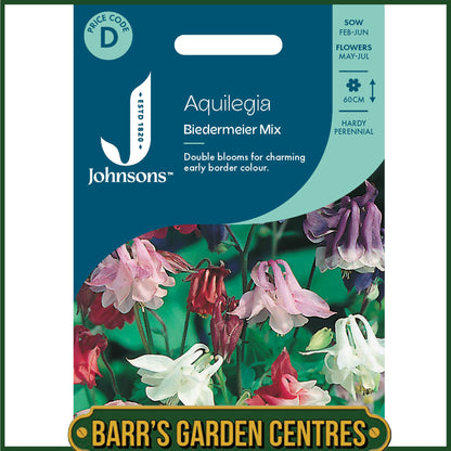 Johnsons - Aquilegia Biedermeier Mix - 100 Seeds