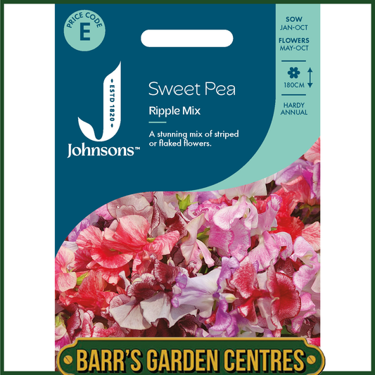 Johnsons - Sweet Pea Ripple Mix - 25 Seeds