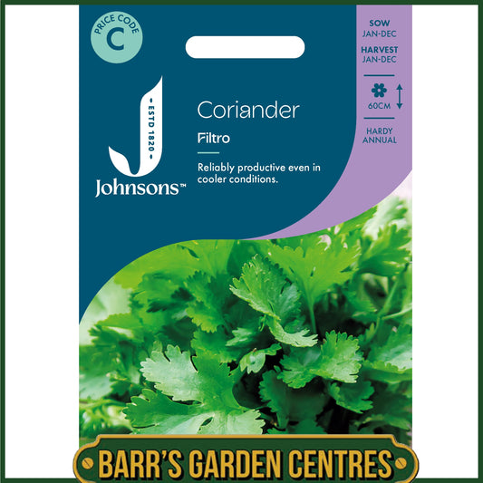 Johnsons - Herb - Coriander Filtro - 150 Seeds