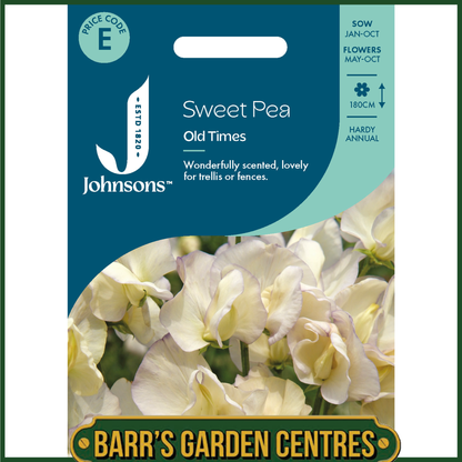 Johnsons - Sweet Pea Old Times - 25 Seeds