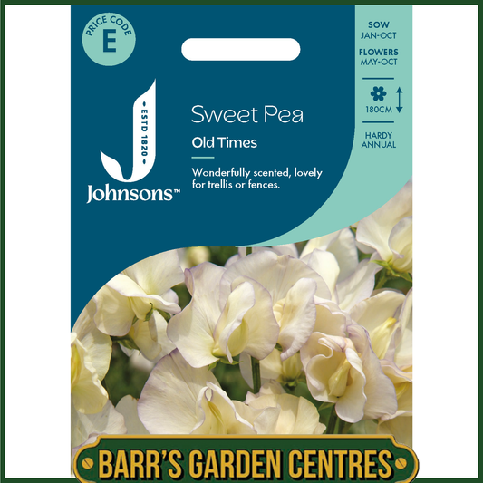 Johnsons - Sweet Pea Old Times - 25 Seeds