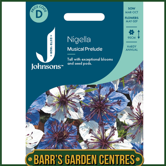 Johnsons - Nigella Musical Prelude - 200 Seeds