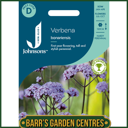 Johnsons - Verbena Bonariensis - 200 Seeds