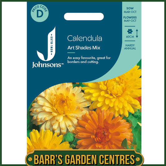 Johnsons - Calendula Art Shades Mix - 200 Seeds