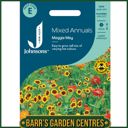 Johnsons - Mixed Annuals Maggie May - 1g Seeds