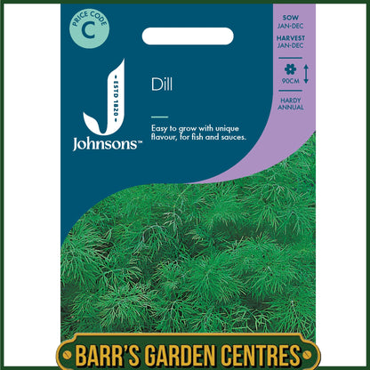 Johnsons - Herb - Dill - 500 Seeds