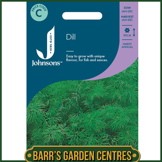 Johnsons - Herb - Dill - 500 Seeds