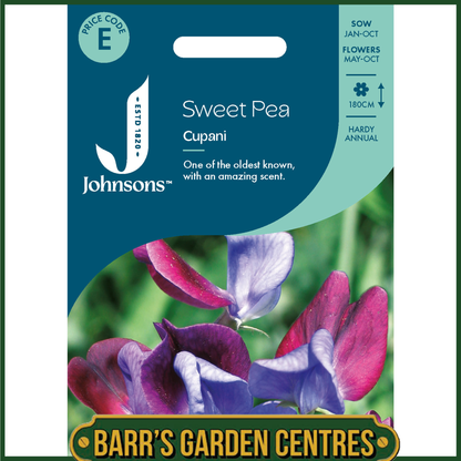Johnsons - Sweet Pea Cupani - 25 Seeds