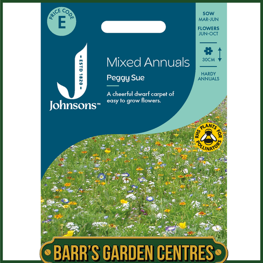 Johnsons - Mixed Annuals Peggy Sue - 1g Seeds