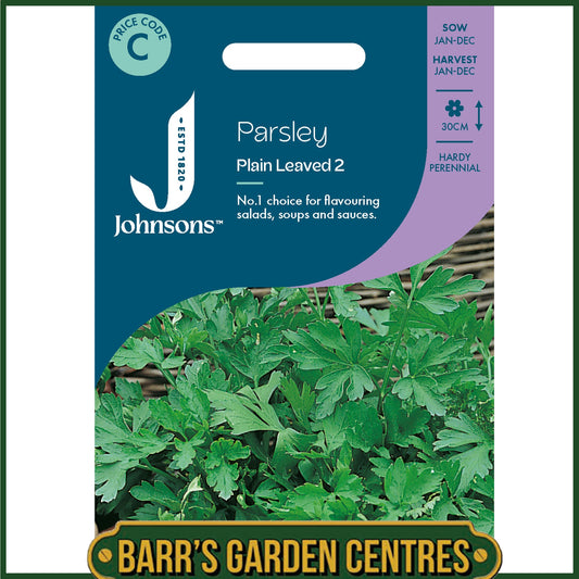 Johnsons - Herb - Parsley Plain Leaved 2 - 750 Seeds