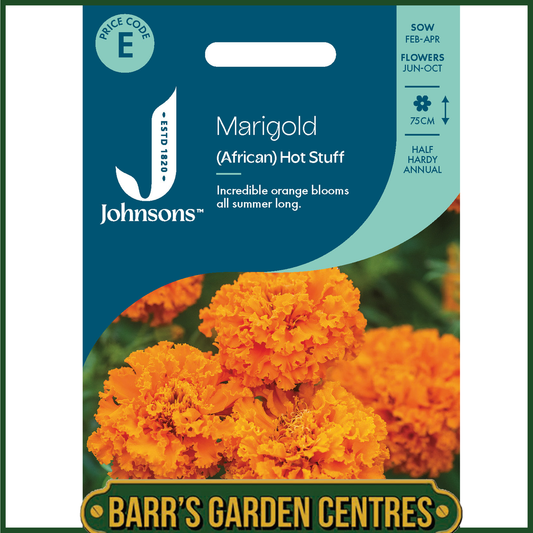 Johnsons - Marigold (African) Hot Stuff - 30 Seeds