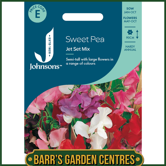 Johnsons - Sweet Pea Jet Set Mix - 25 Seeds