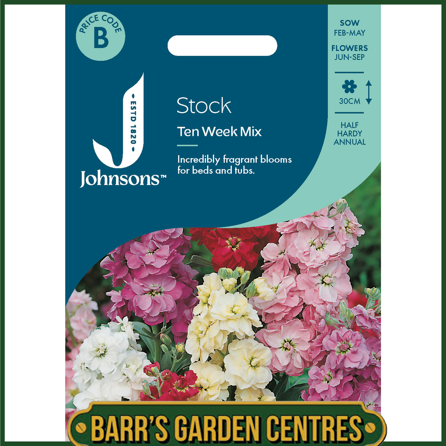 Johnsons - Stock Ten Week Mix - 250 Seeds