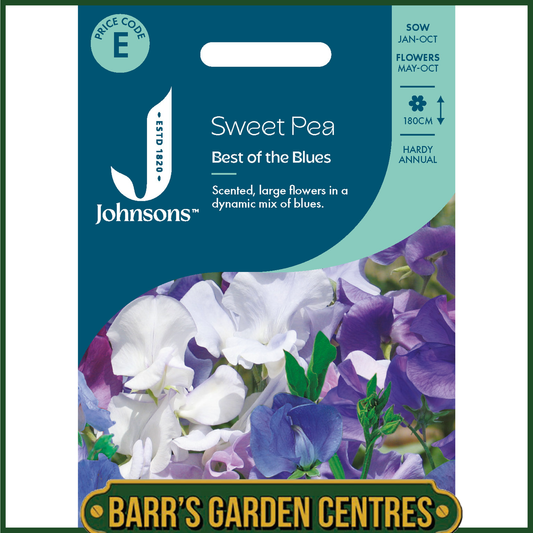Johnsons - Sweet Pea Best of the Blues - 20 Seeds