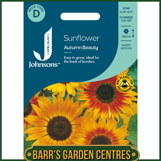 Johnsons - Sunflower Autumn Beauty - 60 Seeds