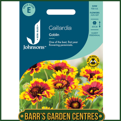 Johnsons - Gaillardia Goblin - 100 Seeds