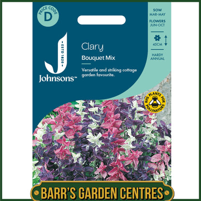 Johnsons - Clary Bouquet Mix - 300 Seeds